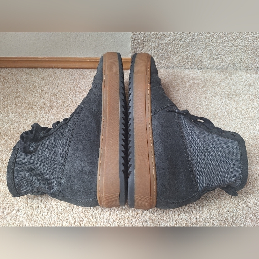 Frye Rivington High Mens Canvas Suede High Top Lace Up Sneaker Size 10.5 - Picture 7 of 11